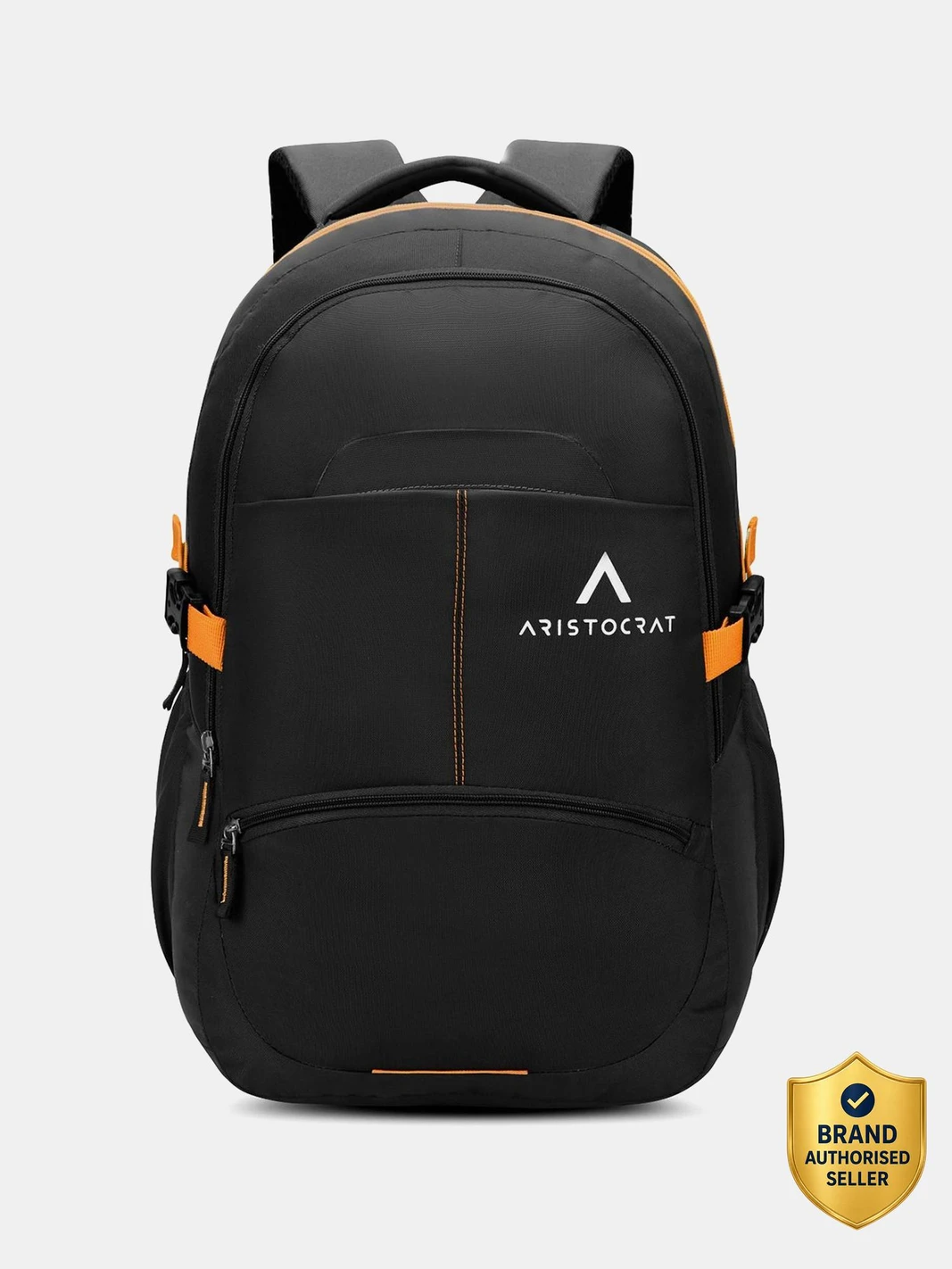 ARISTOCRAT Large 32 L Laptop Backpack Charge , 32L With Multiple Utility Pockets & Rain Cover (Black)